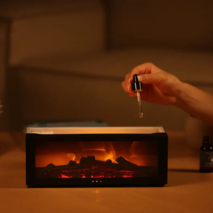Flame Aromatherapy Humidifier - 4-in-1 Diffuser with Smart Timer (+ Netflix Gift Card 3 Months FREE)